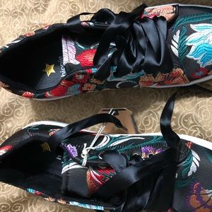 Hippie Satin Sneakers Brand New in Box